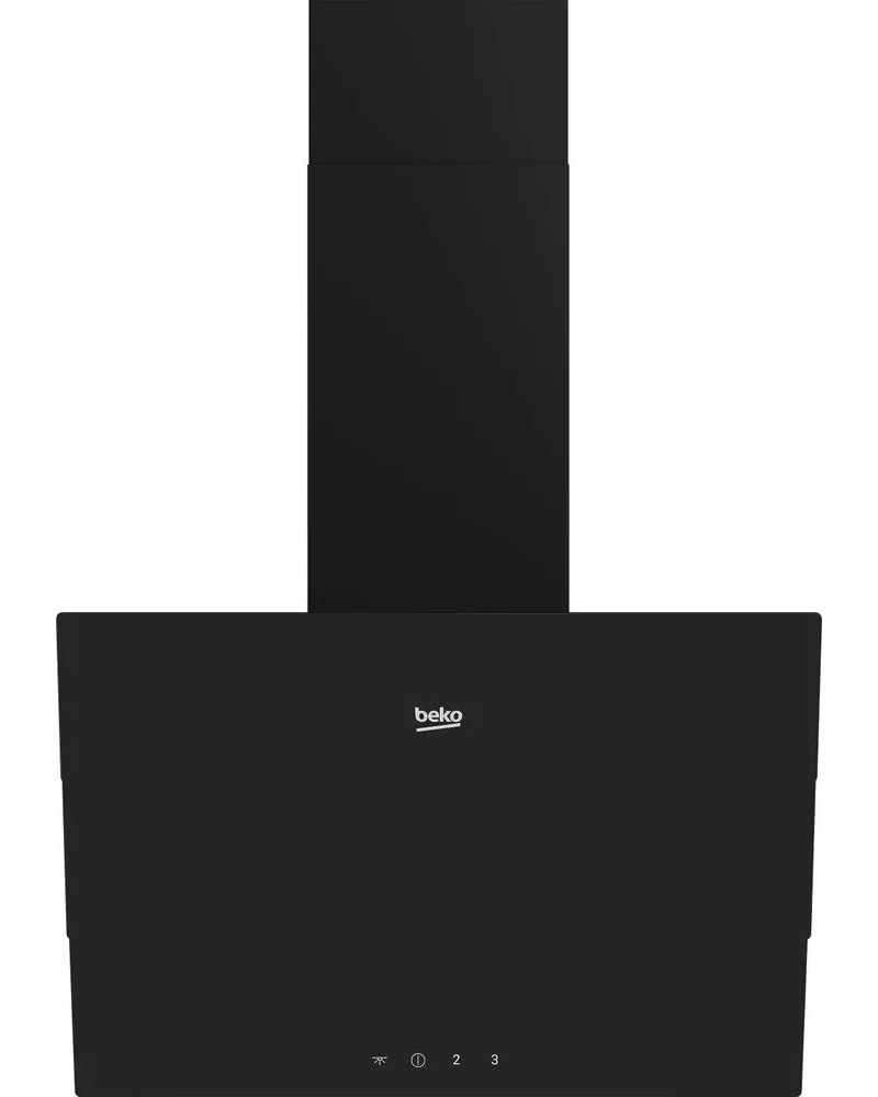 Изображение товара Вытяжка BEKO BHCA69642BH 59.5 см наклонная черная с сенсорным управлением