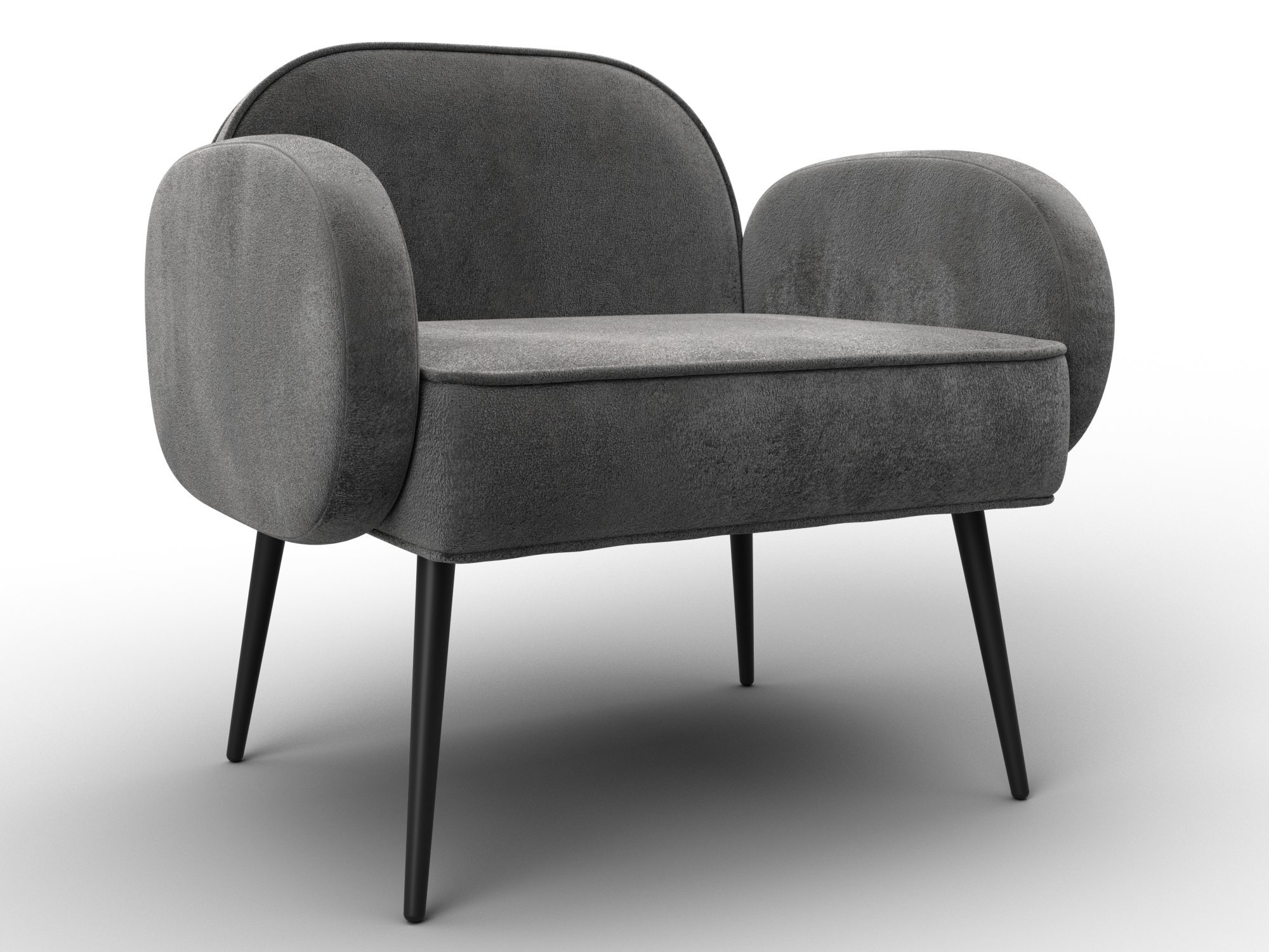 Изображение товара Кресло Лига-086 серое для дома и офиса