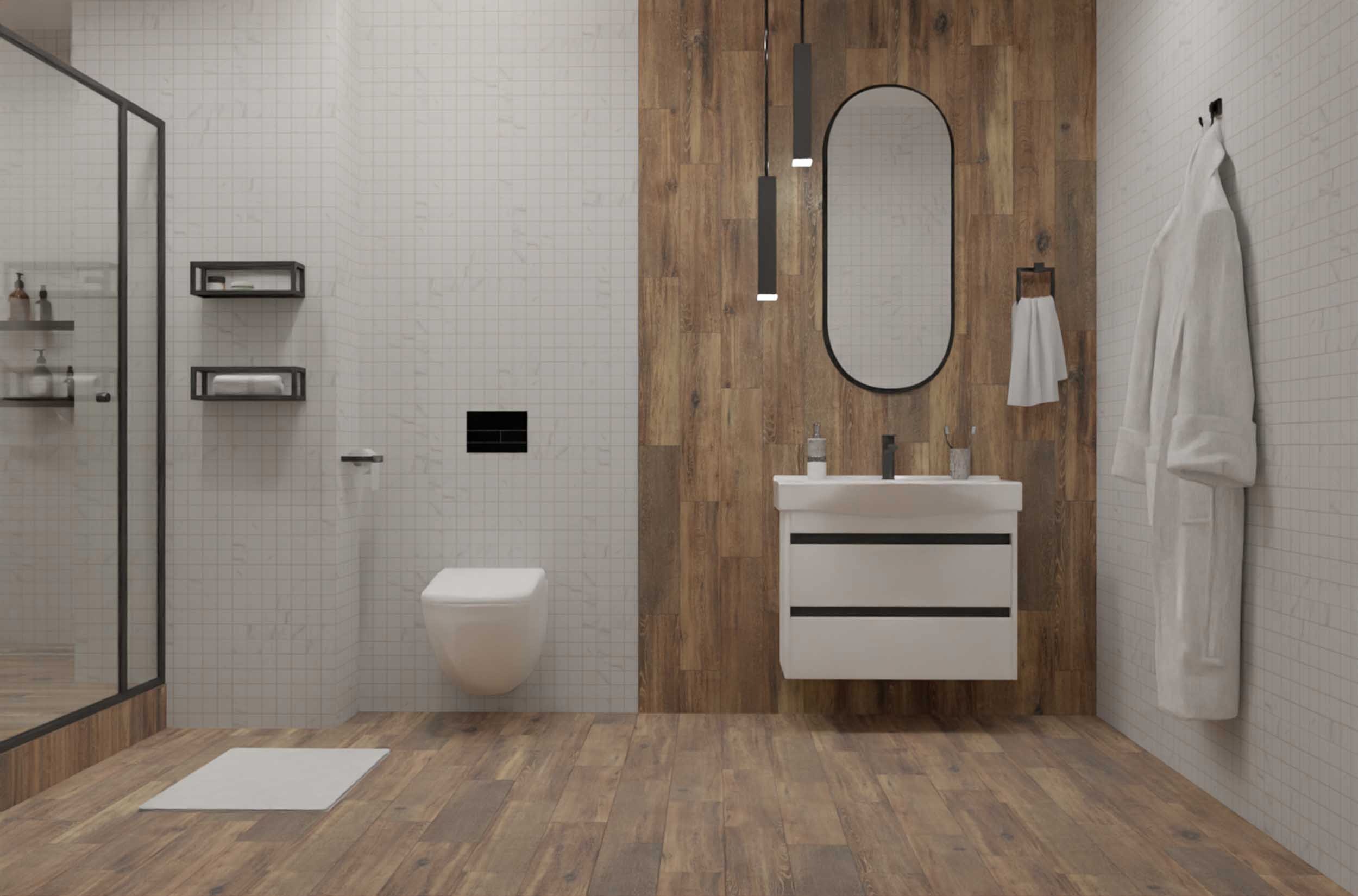 Изображение товара Мозаика из керамогранита Estima Melody MO01 30x30 неполированная с чипом 5x5 для интерьера и фасадо