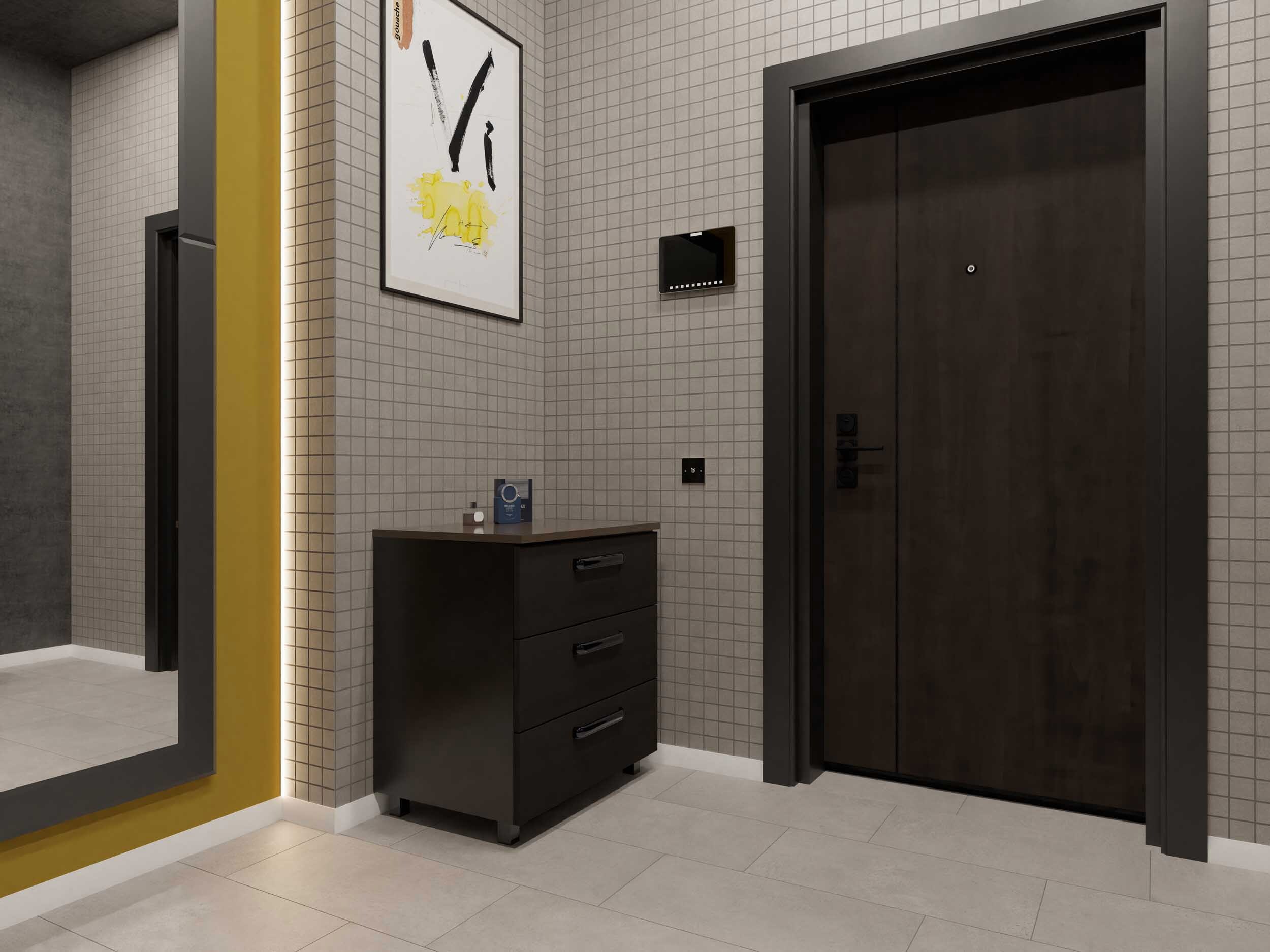 Изображение товара Мозаика из керамогранита ESTIMA Underground UN01 30x30см бетон эффект