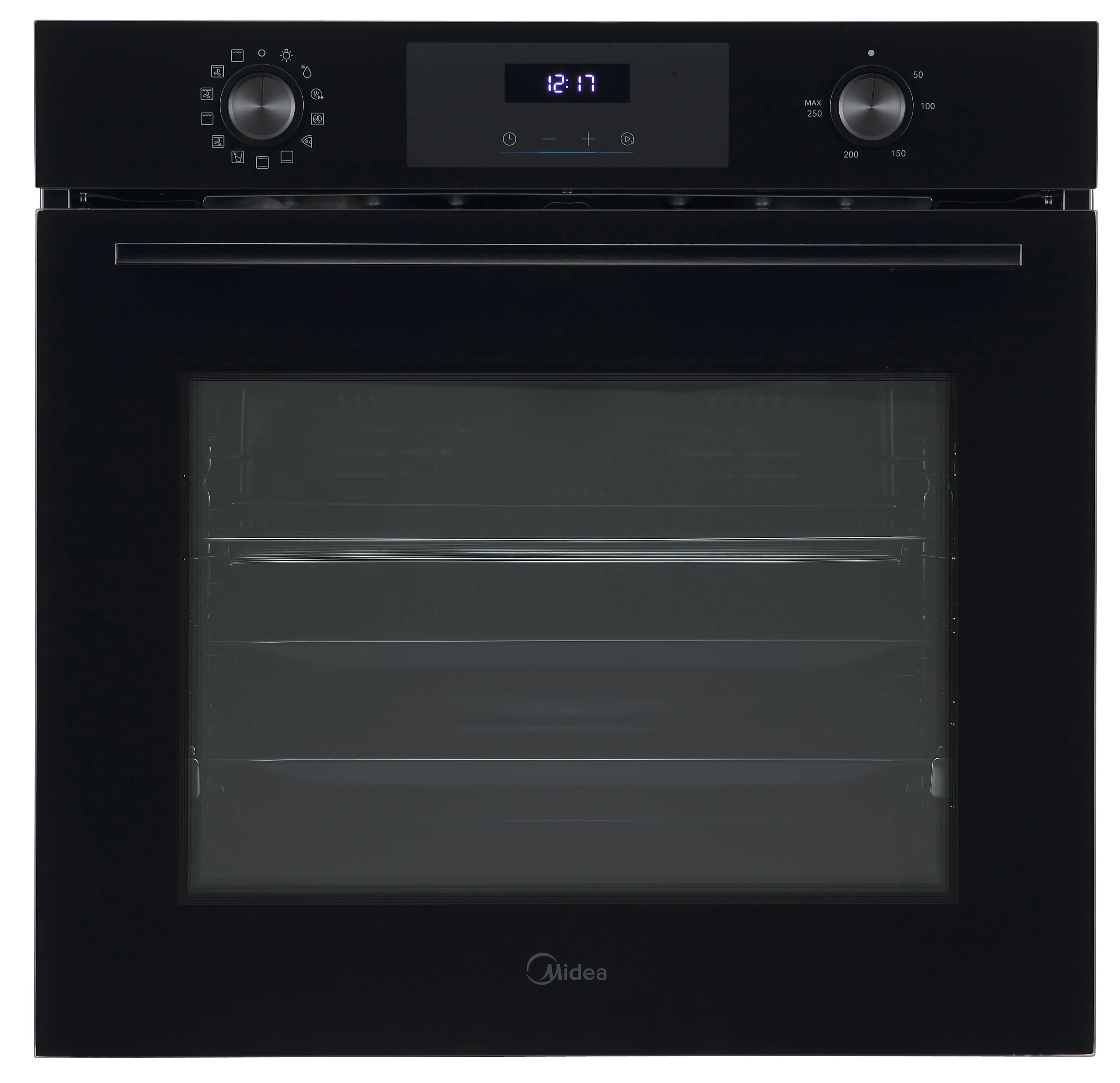 Встраиваемый духовой шкаф Midea MO713103GB 59.5x59.5x56 см конвекция цвет черный - 1