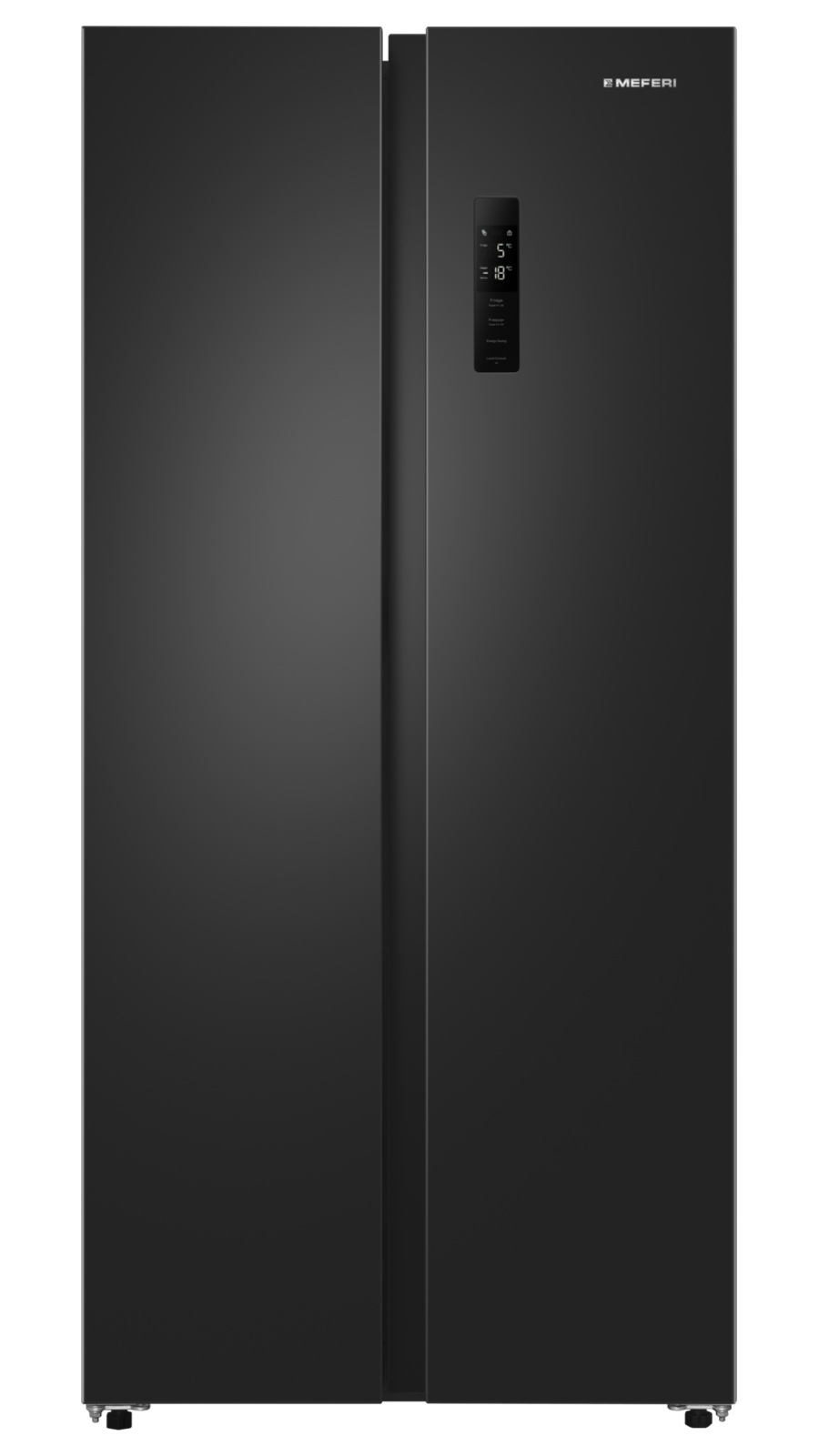Изображение товара Холодильник Meferi MFR78BK TOTAL NO FROST SIDE BY SIDE ULTRA 78x171.4 см цвет черный