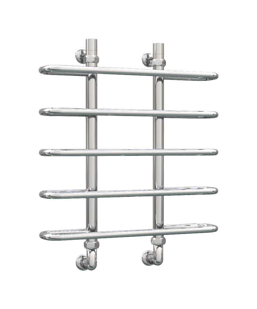 Изображение товара Водяной полотенцесушитель Аврора L103000 600x430 мм из нержавеющей стали серебристый