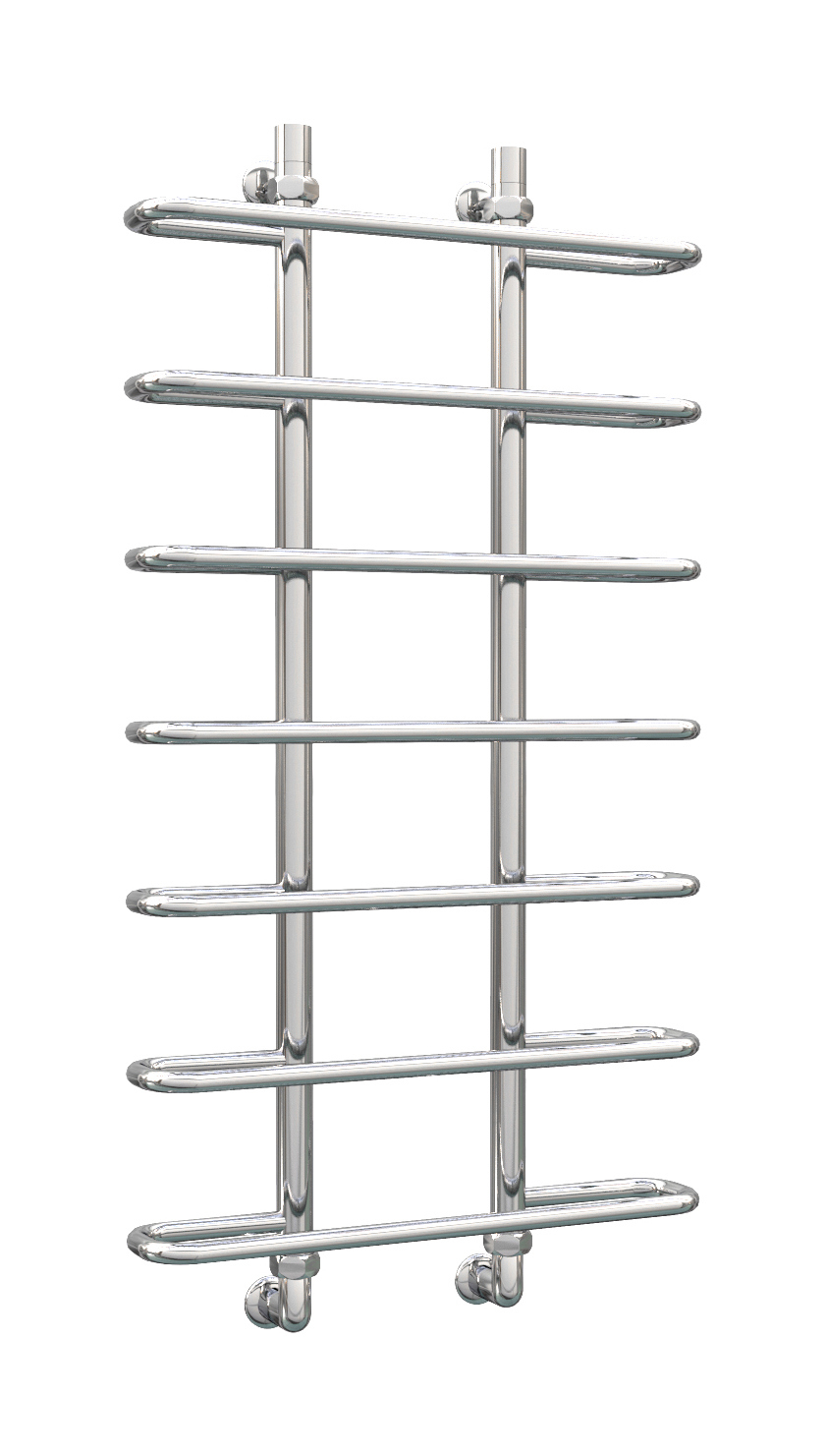 Изображение товара Водяной полотенцесушитель Роснерж Лесенка L103000 1000x430 мм серебристый нержавеющая сталь