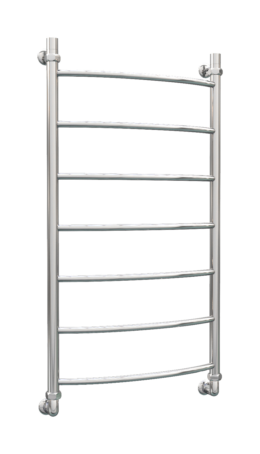 Изображение товара Водяной полотенцесушитель Роснерж Лесенка L104000 1000x530 мм серебристый нержавеющая сталь
