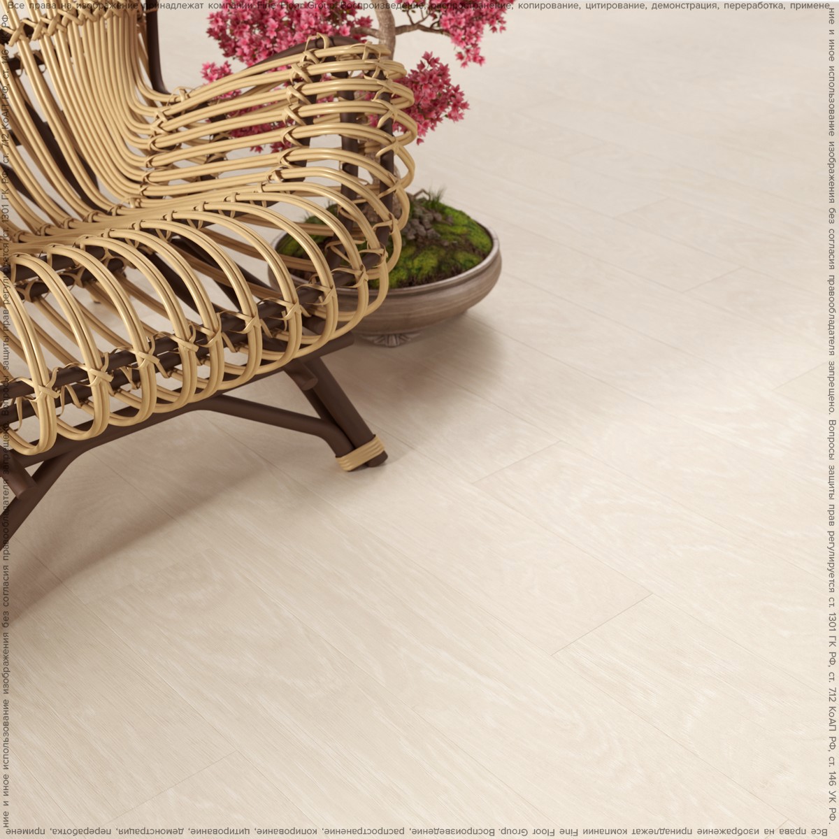 Изображение товара Кварц-виниловая плитка EcoClick EcoRich Дуб Айон 2.5 мм 3.24 м² класс 42