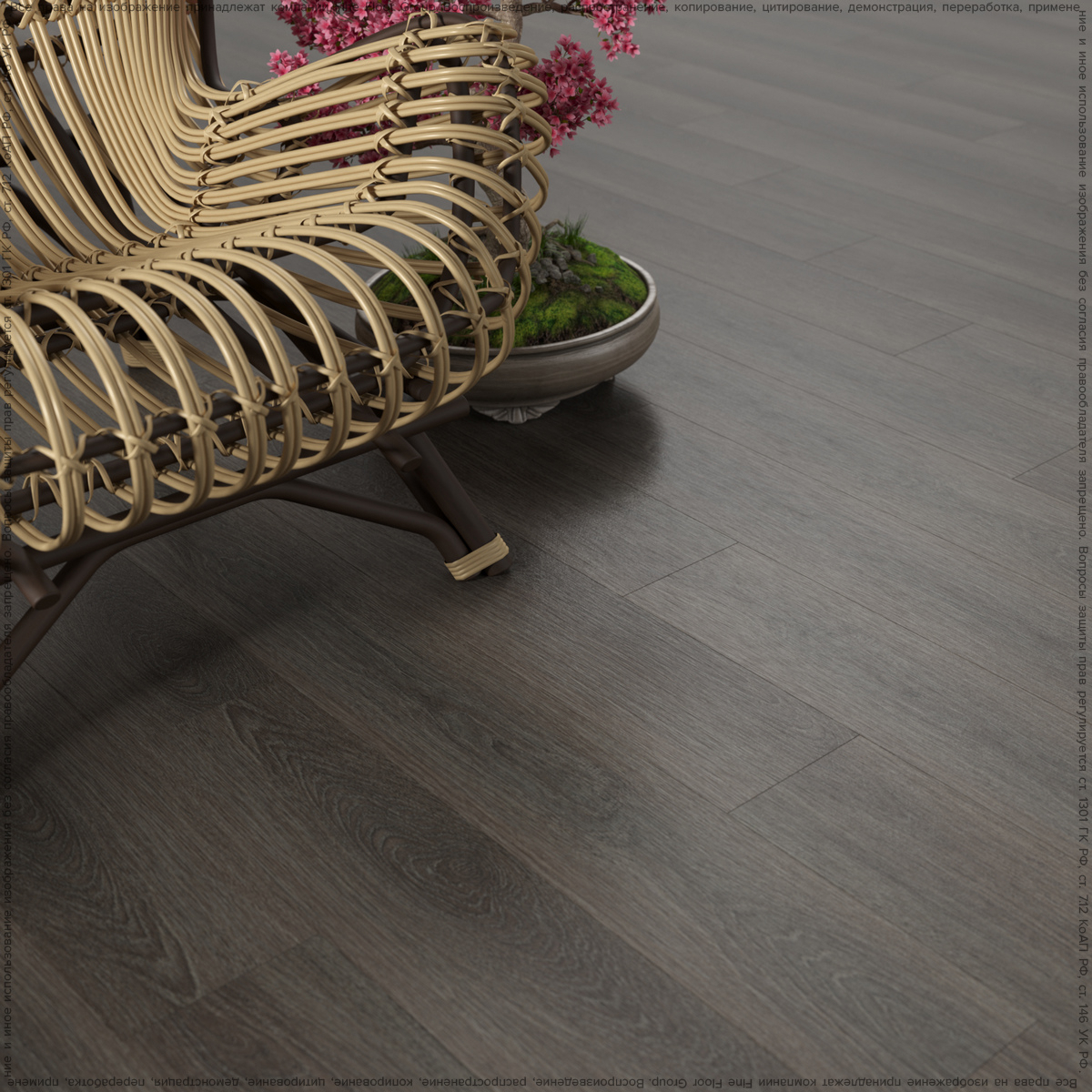 Изображение товара Кварц-виниловая плитка EcoClick EcoRich дуб Визна, 2.5 мм, 3.24 м², южная Корея