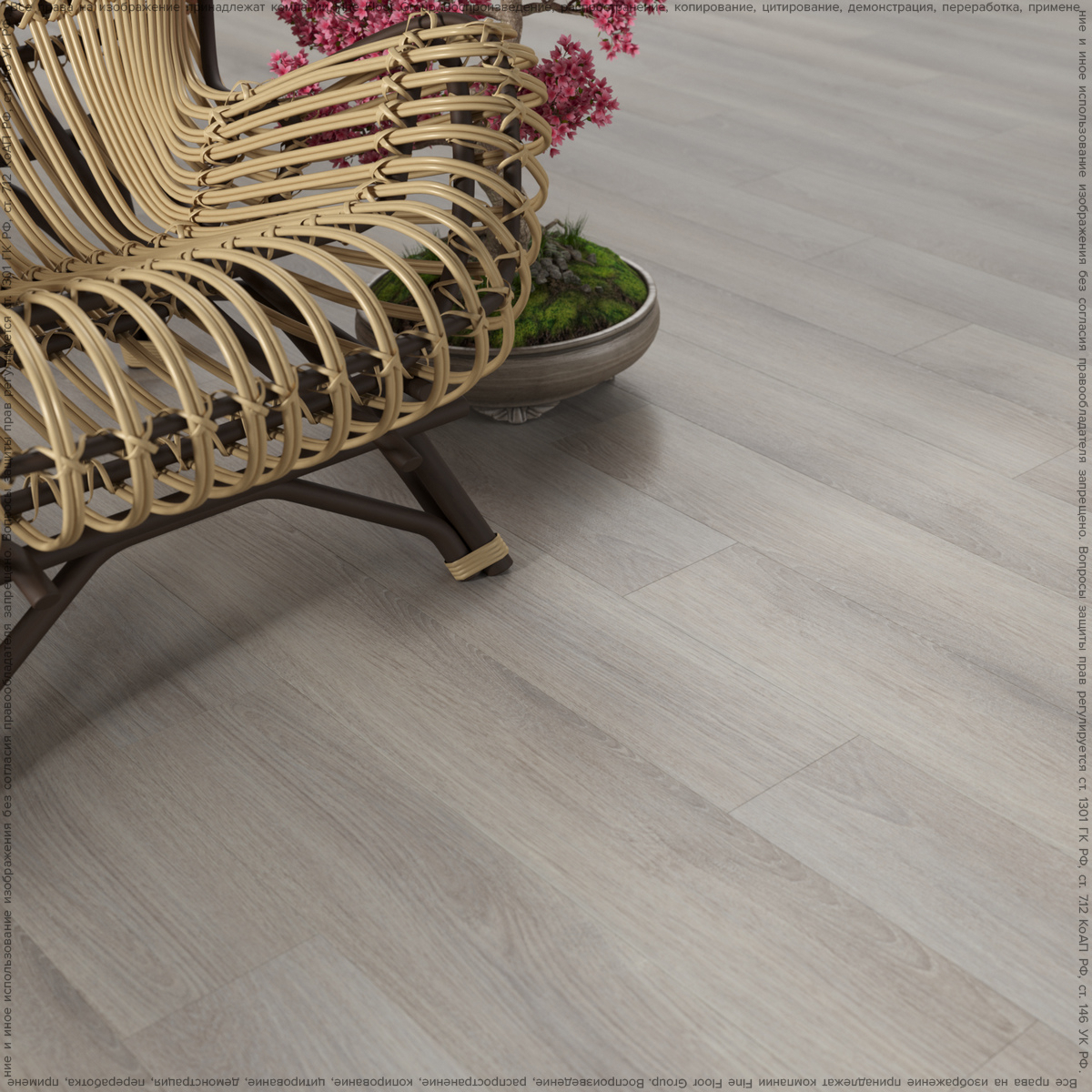 Изображение товара LVT Плитка EcoClick EcoRich Дуб Сен-Дени 42 класс толщина 2.5 мм 3.24 м², цена за упаковку