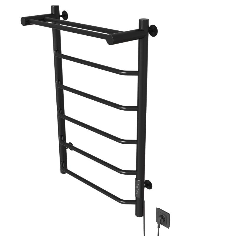 Изображение товара Электрический полотенцесушитель MIXLINE MIRA 532x800 мм 336 Вт черный