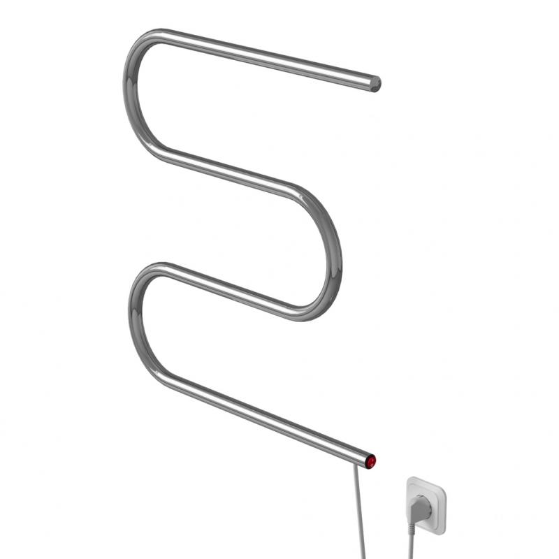 Изображение товара Электрический полотенцесушитель Mixline SIMPLE 600x625 мм 222 Вт серый