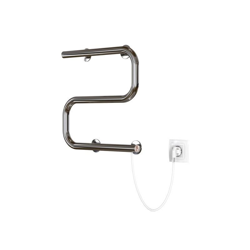 Изображение товара Полотенцесушитель электрический Mixline SIMPLE 400x425 мм 100 Вт серый