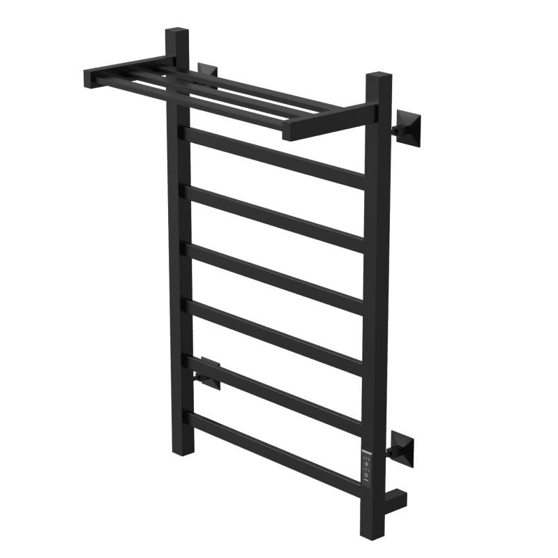 Изображение товара Электрический полотенцесушитель Mixline TRIUMPH 540x800 с полкой черный