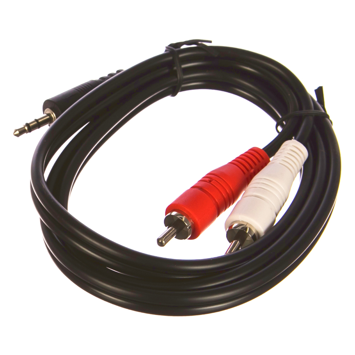 Изображение товара Кабель Perfeo Jack 3.5-2x RCA 6x0.2 мм² 1 м J2001