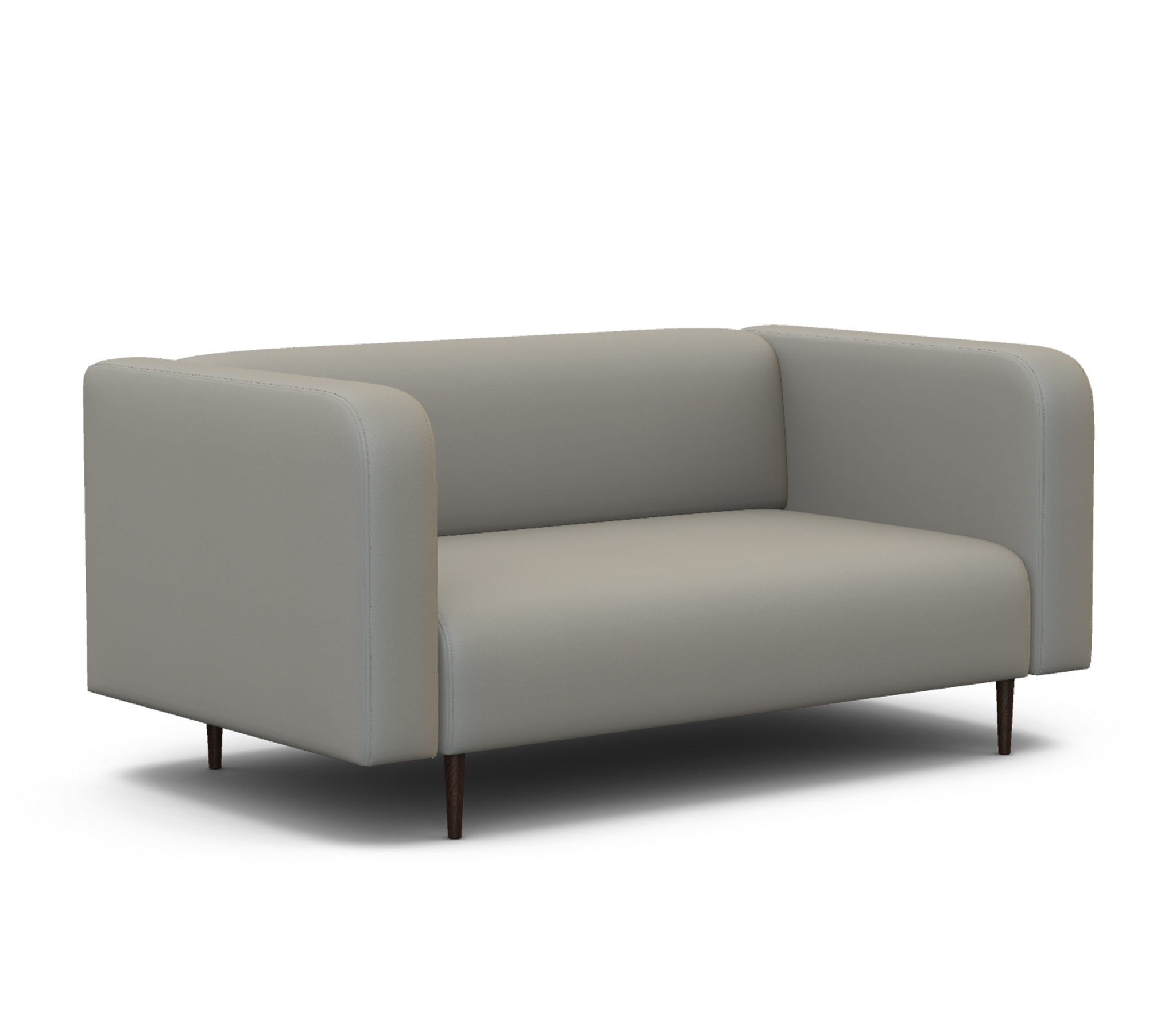 Изображение товара Диван офисный Шарм-дизайн Акцент 134x78 см эко-кожа бежевый офисный диван