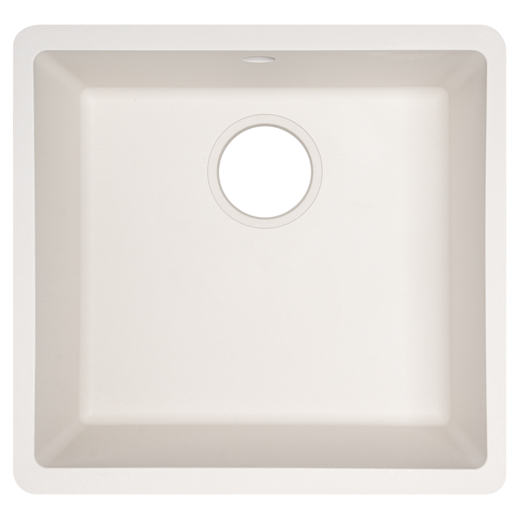 Изображение товара Кварцевая кухонная мойка Konsensa 44x42 см с гидроизоляцией и гарантией 10 лет