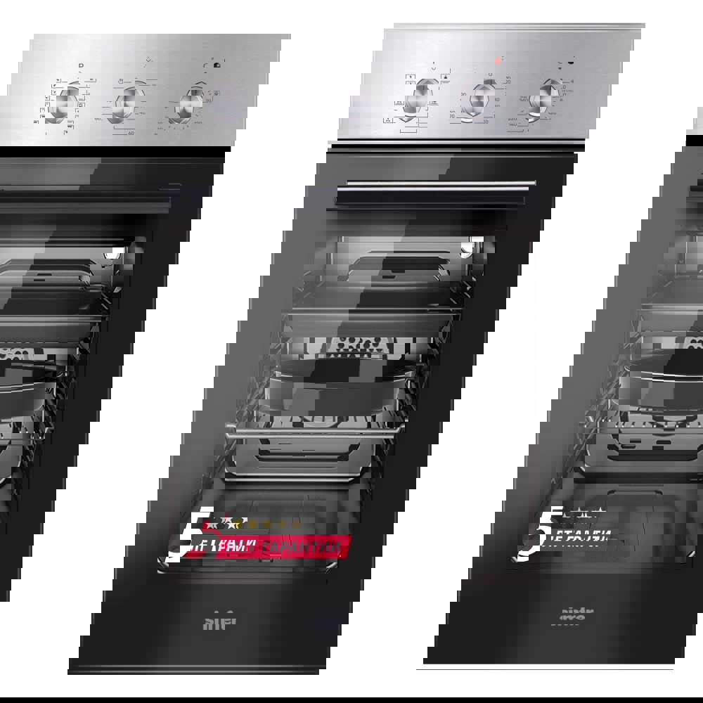 Изображение товара Электрический встраиваемый духовой шкаф Simfer B4EM19071 49 л Серый