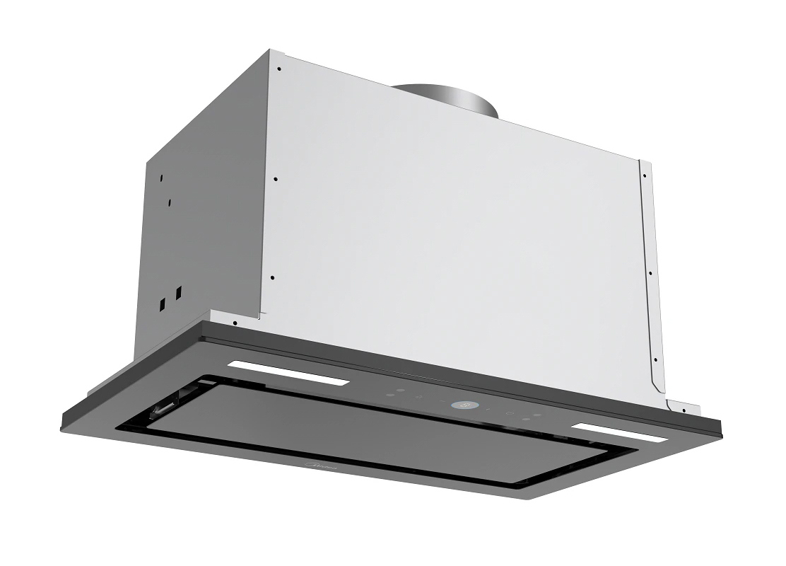 Изображение товара Midea MH60I530GB - стильная вытяжка 52 см, 900 м3/ч, LED