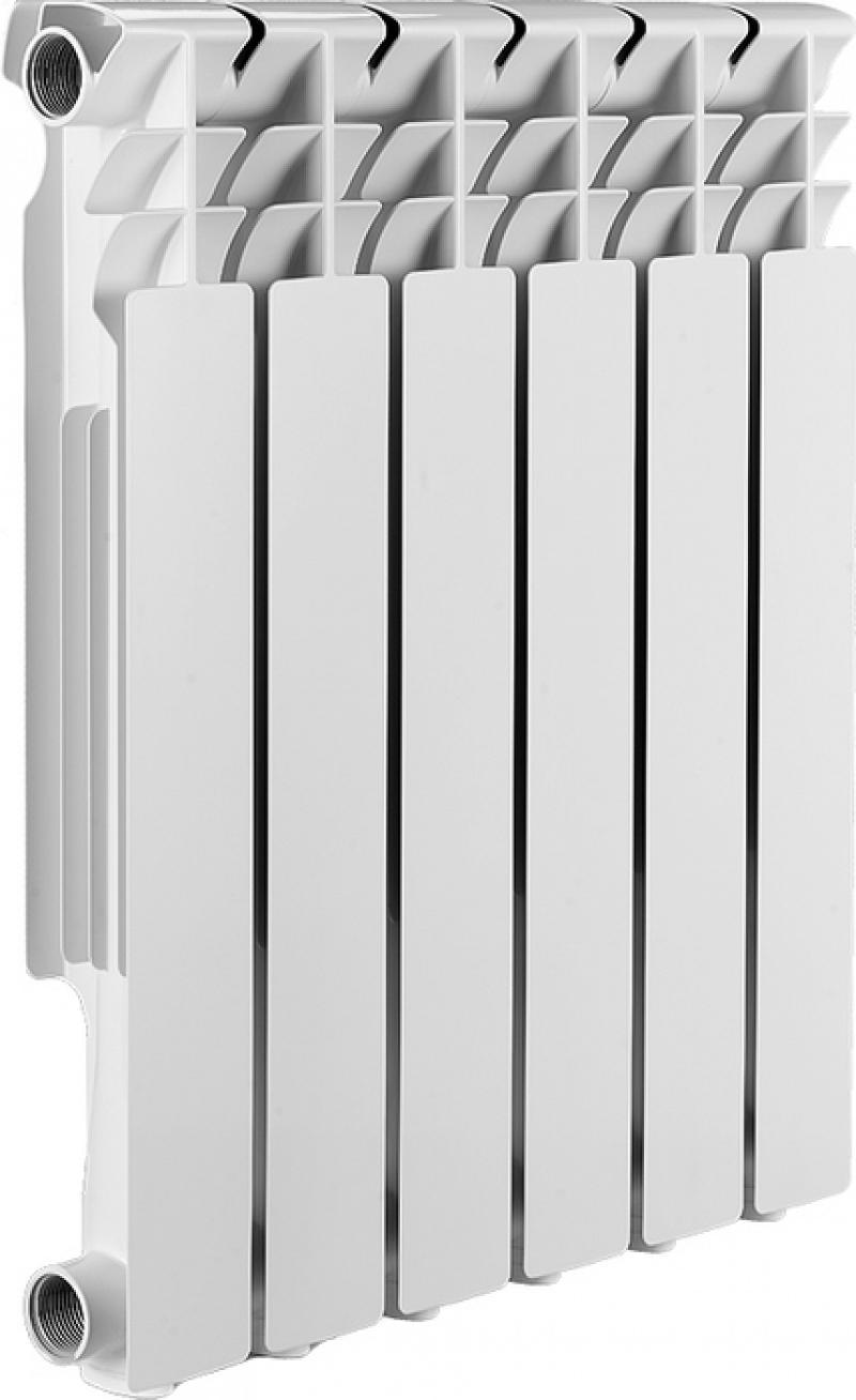 Изображение товара Радиатор секционный Smart 500/78 4 секций боковое подключение алюминий цвет белый без кроншейнов