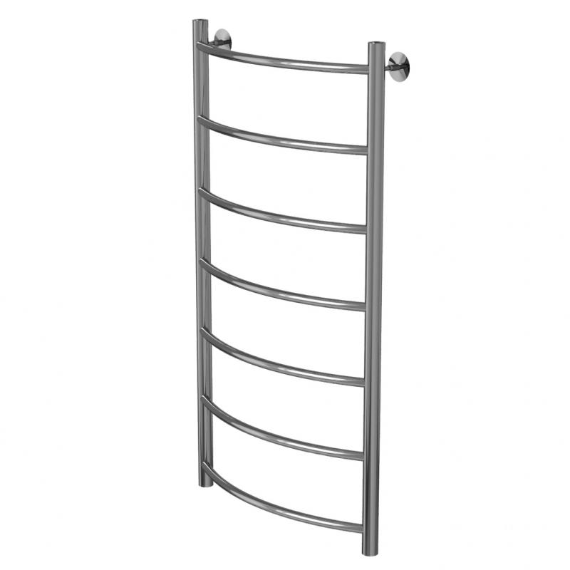 Изображение товара Полотенцесушитель водяной лесенка Mixline Capella 1000x532 мм нижняя подводка нержавеющая сталь цвет серебристый 556262