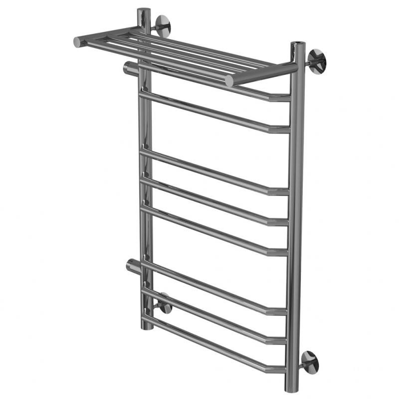 Изображение товара Полотенцесушитель водяной MIXLINE MIRA 800x592 мм с полкой из нержавеющей стали