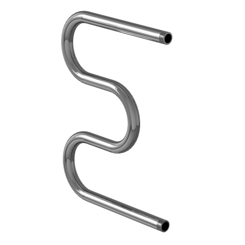 Изображение товара Водяной полотенцесушитель Mixline Simple M из нержавеющей стали 532x400 мм серебристый