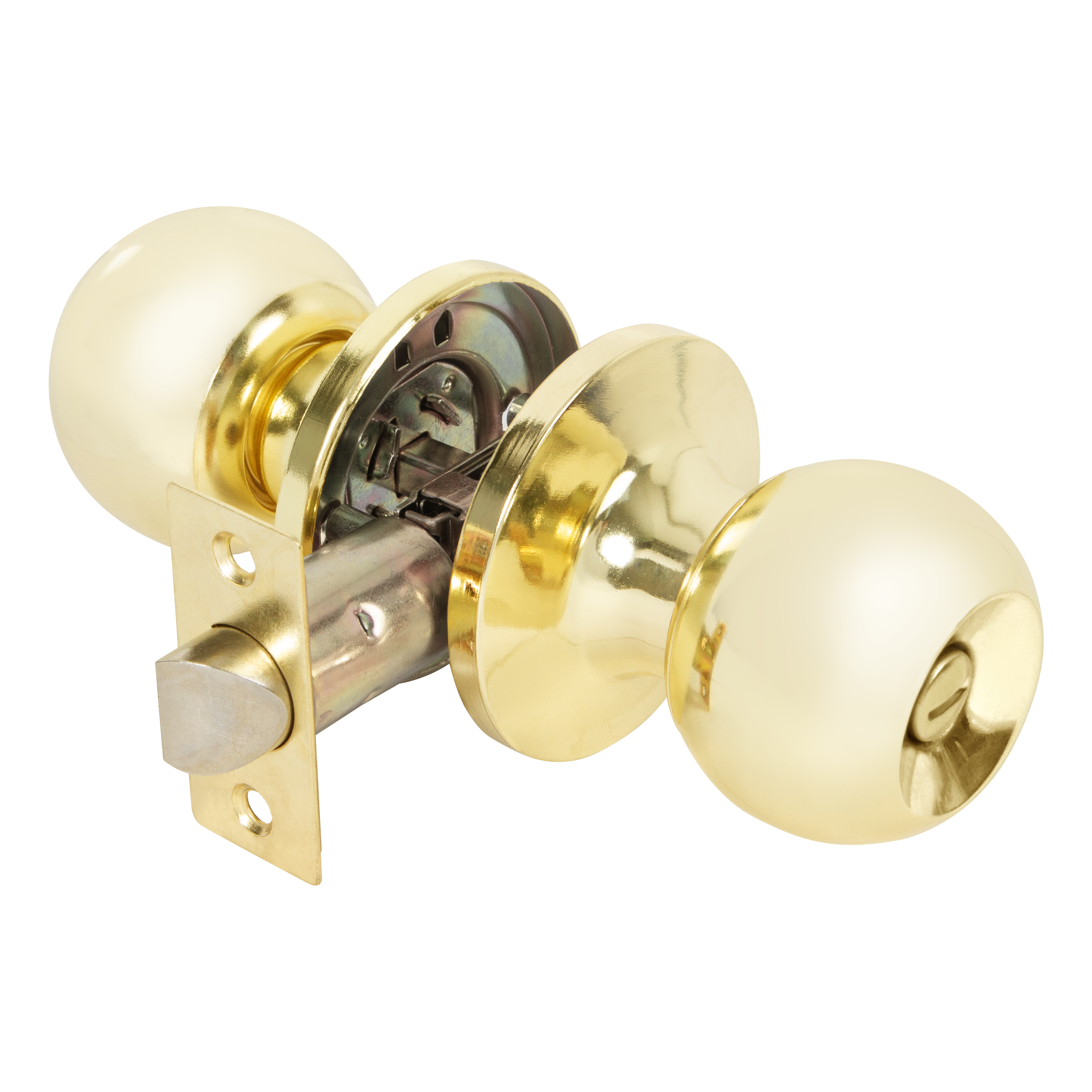 Ручка-кноб 6073 фиксатор цвет золото