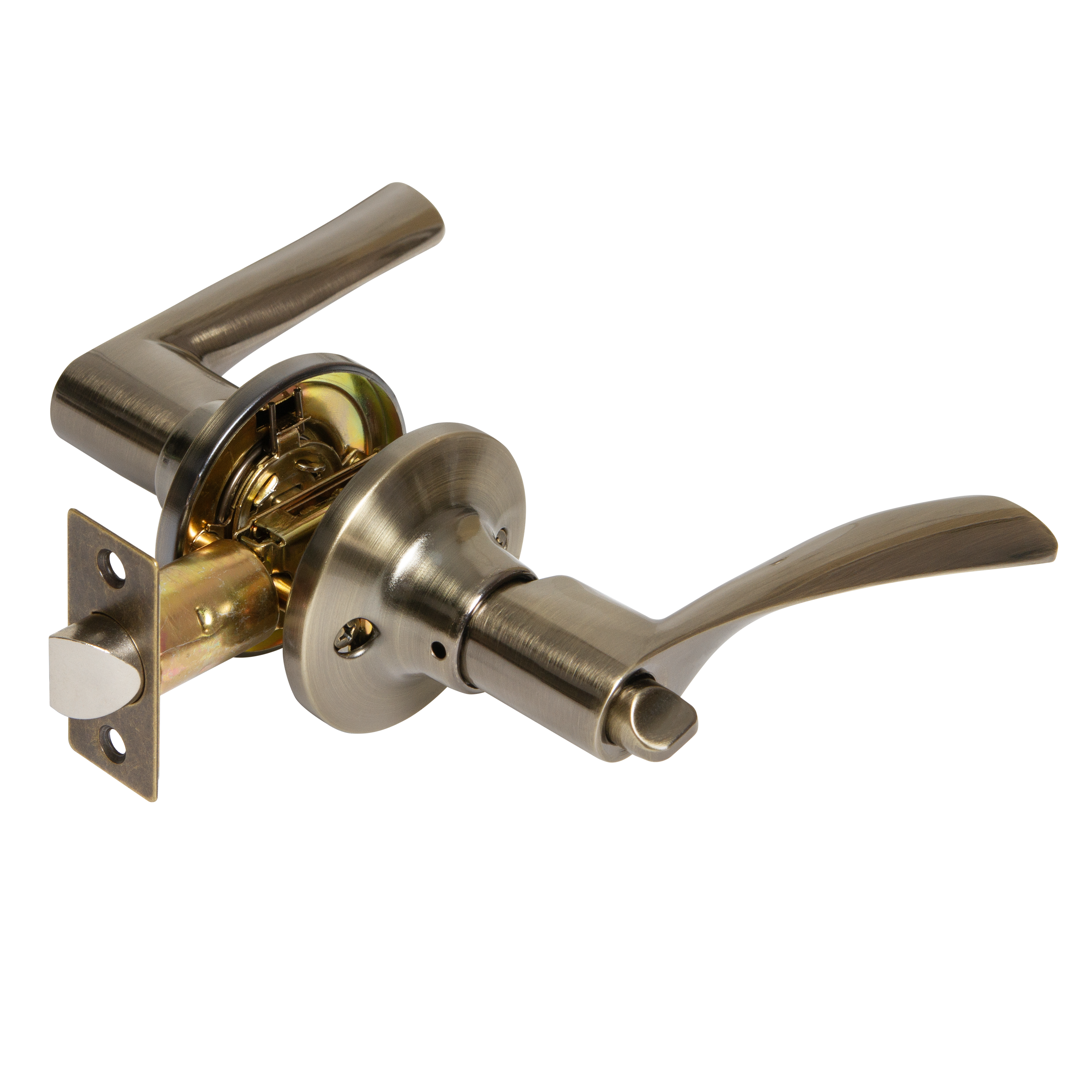 Ручка-защелка фиксатор цвет бронза