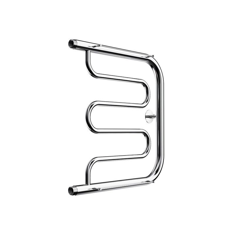 Изображение товара Водяной полотенцесушитель Mixline Simple PM1 из нержавеющей стали 600x632 мм боковой левый