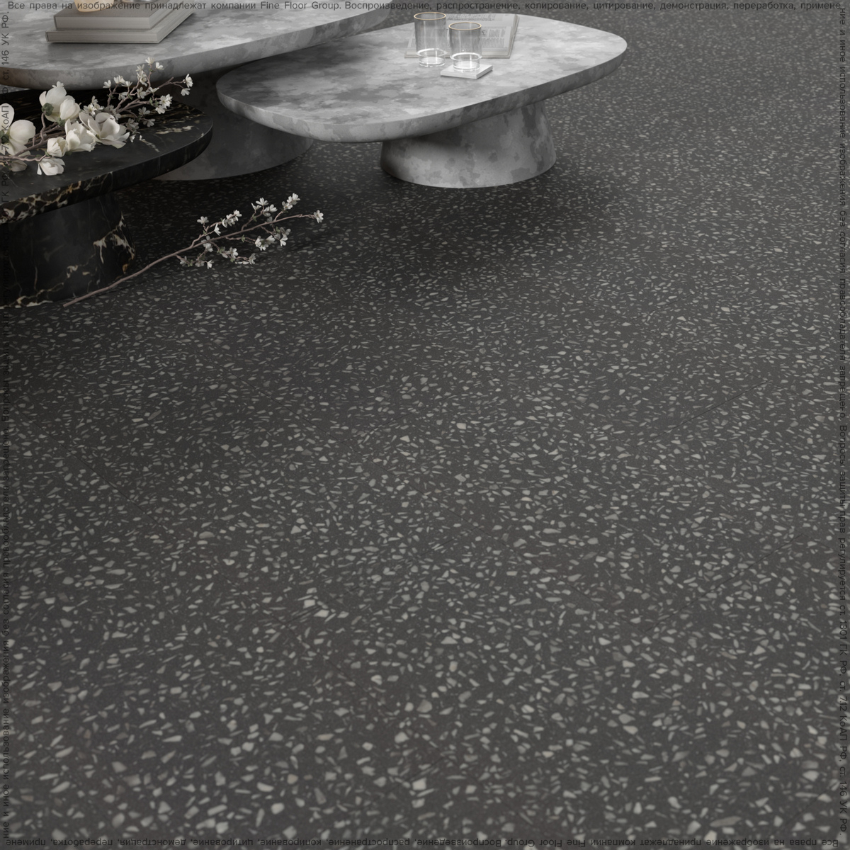 Изображение товара Кварц-виниловая плитка EcoClick EcoStone Элгон 42 класс влагостойкий дизайн