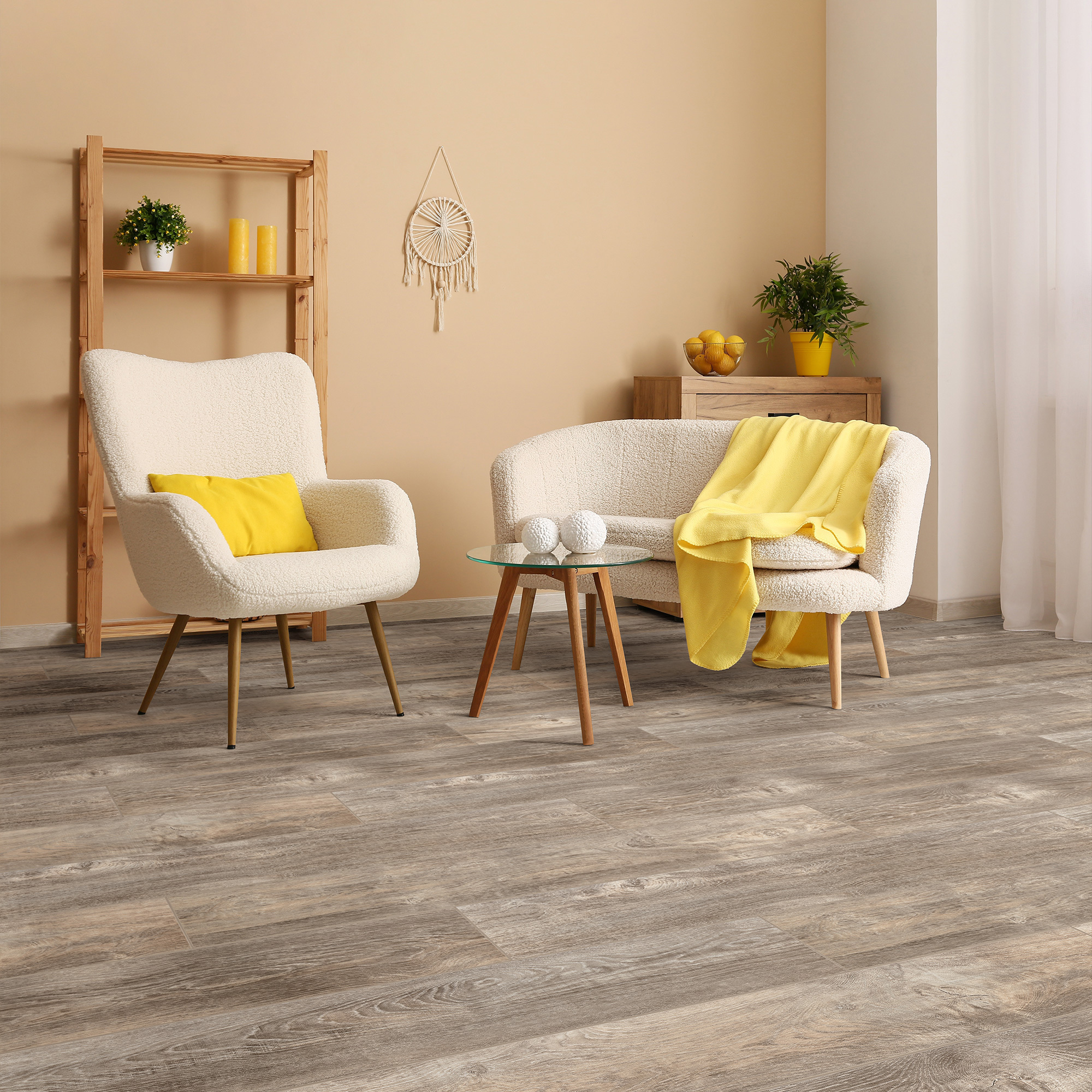 Изображение товара Ламинат Энке 33 класс 14 мм с фасками для кухни ванной комнаты и спальни