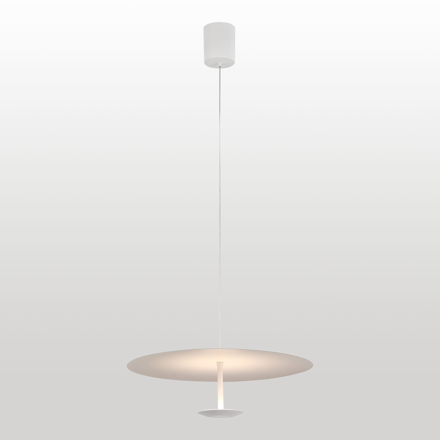 Изображение товара Светильник подвесной светодиодный Люссоле Lussole Sy8847 3 м² теплый белый (желтый) свет цвет белый