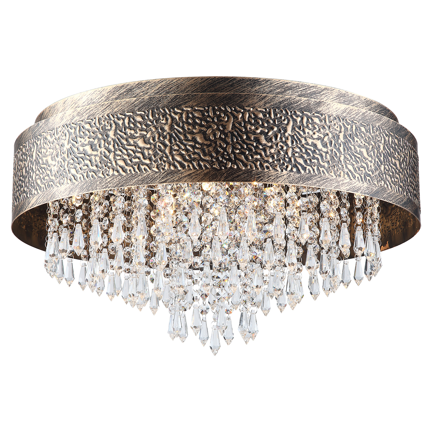 Изображение товара Люстра потолочная Люссоле Kenai Sy5208 5 ламп 18 м² цвет коричневый