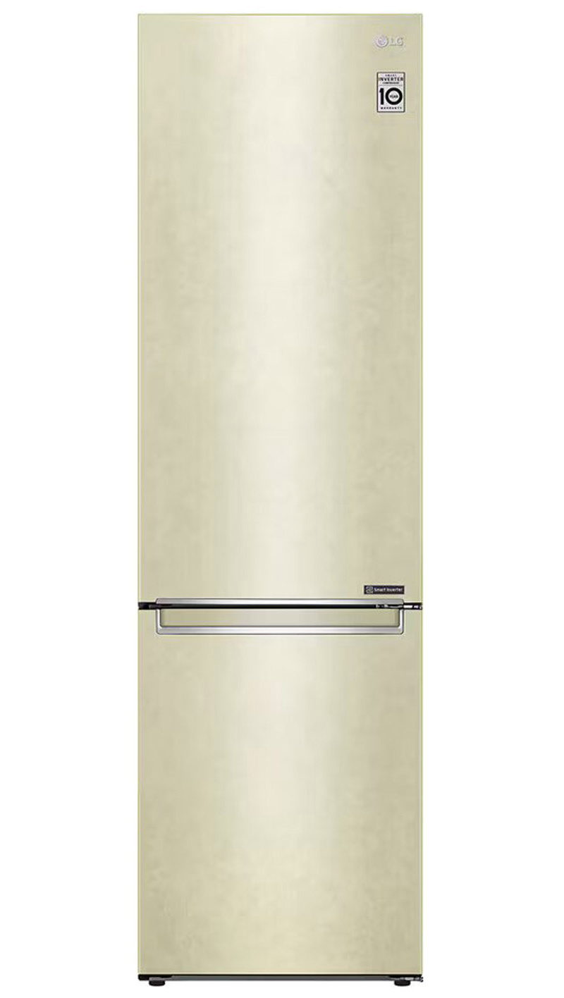 Изображение товара Отдельностоящий холодильник Lg GC-B509SECL 59.5x203 см цвет бежевый Изображение товара Отдельностоящий холодильник Lg GC-B509SECL 59.5x203 см цвет бежевый