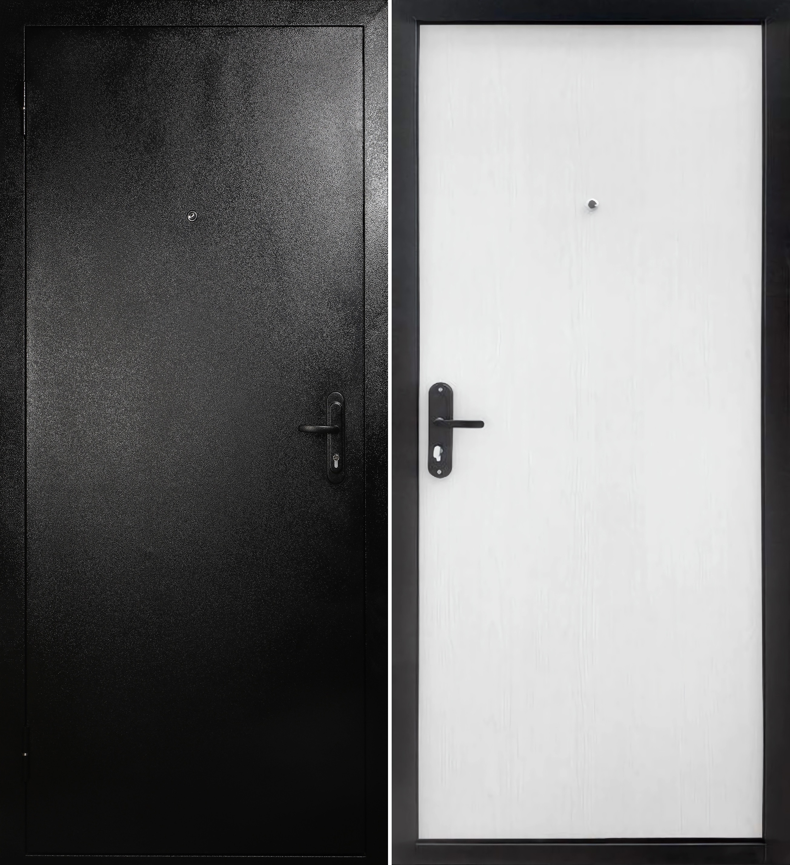 Изображение товара Входная дверь металлическая 96x207 см левая белый