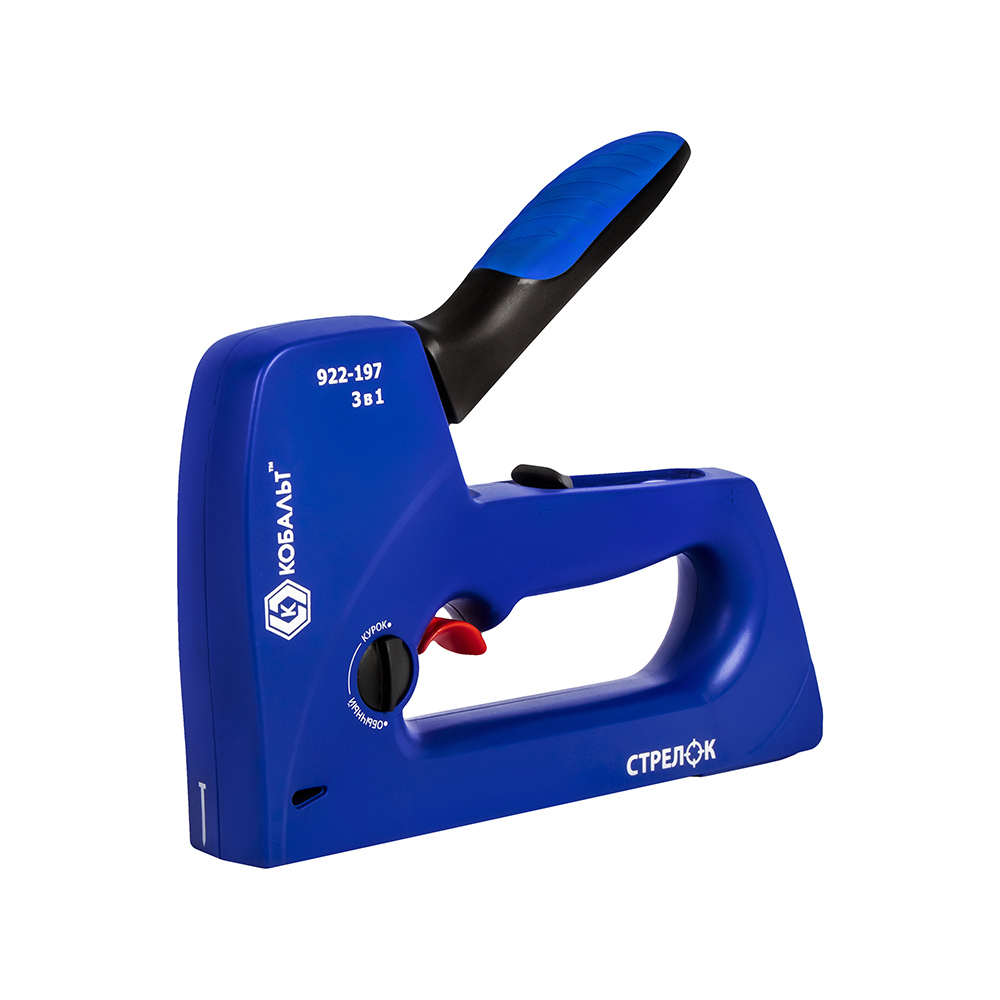 Изображение товара Степлер ручной Кобальт 922-197 для скоб 6-14 мм строительный и отделочный