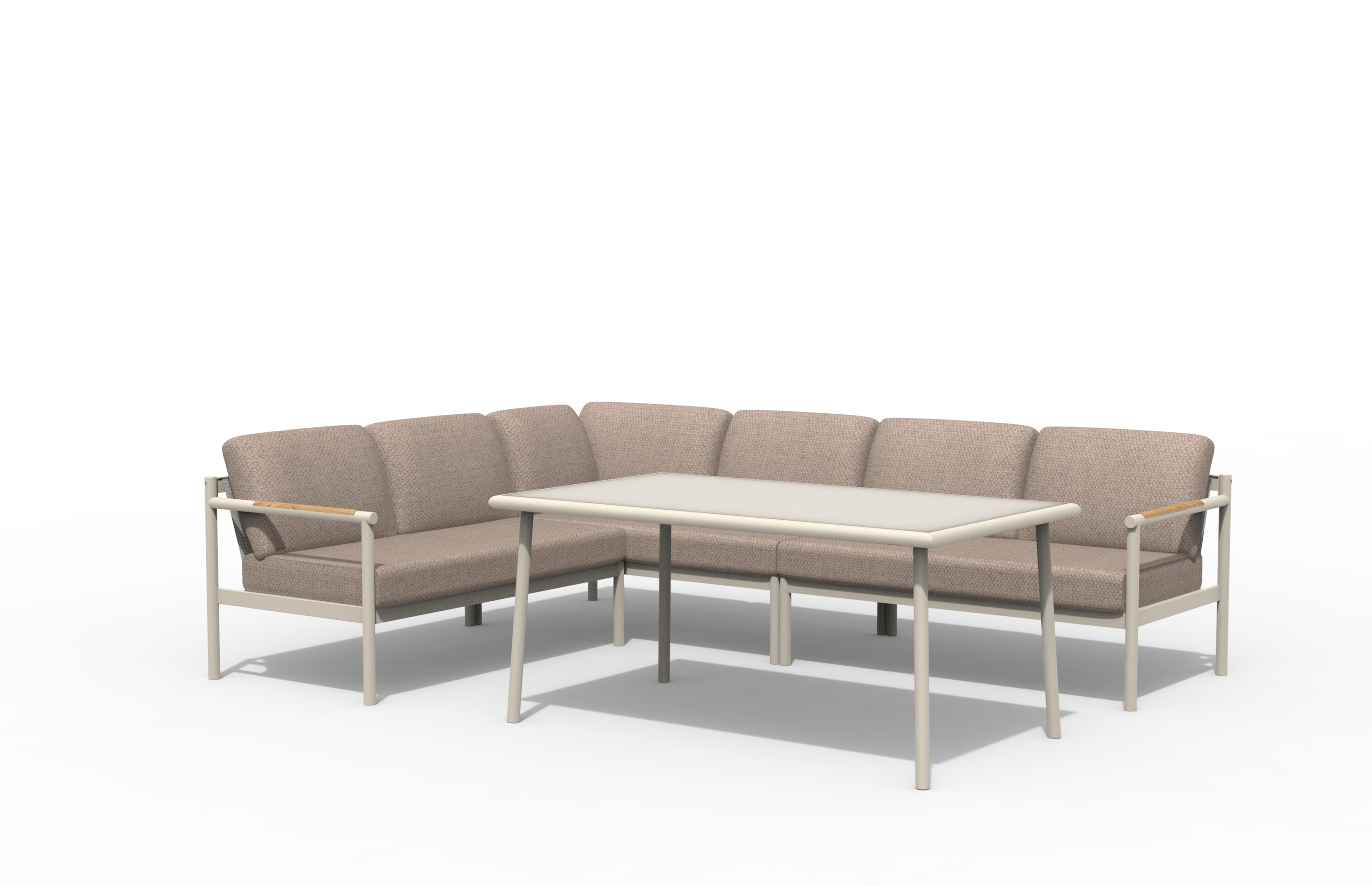 Изображение товара Набор садовой мебели для обеда BEGINIA