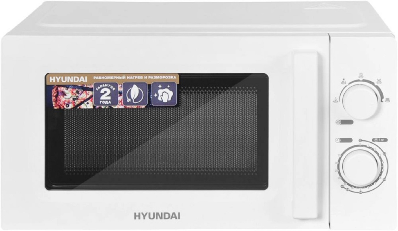 Изображение товара Отдельностоящая микроволновая печь Hyundai HYM-M2005 20 л белый
