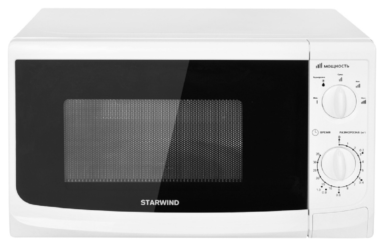 Изображение товара Микроволновая печь STARWIND SWM5620 20 л белый механическая