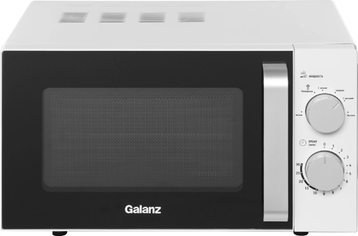 Изображение товара Микроволновая печь Galanz MOS-2401FMW 20л 800Вт белая компактная