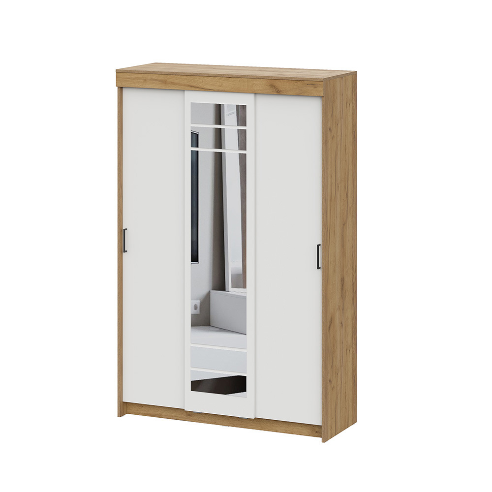 Изображение товара Шкаф-купе Арника ШКП 7 с 3 дверями 130x202 см современный дизайн