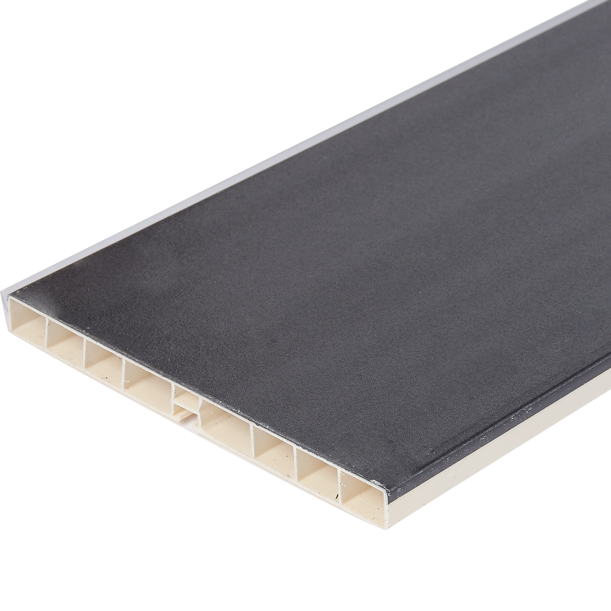 Изображение товара Цоколь для кухни KONSENSA 240x10 см ПВХ цвет черный Изображение товара Цоколь для кухни KONSENSA 240x10 см ПВХ цвет черный