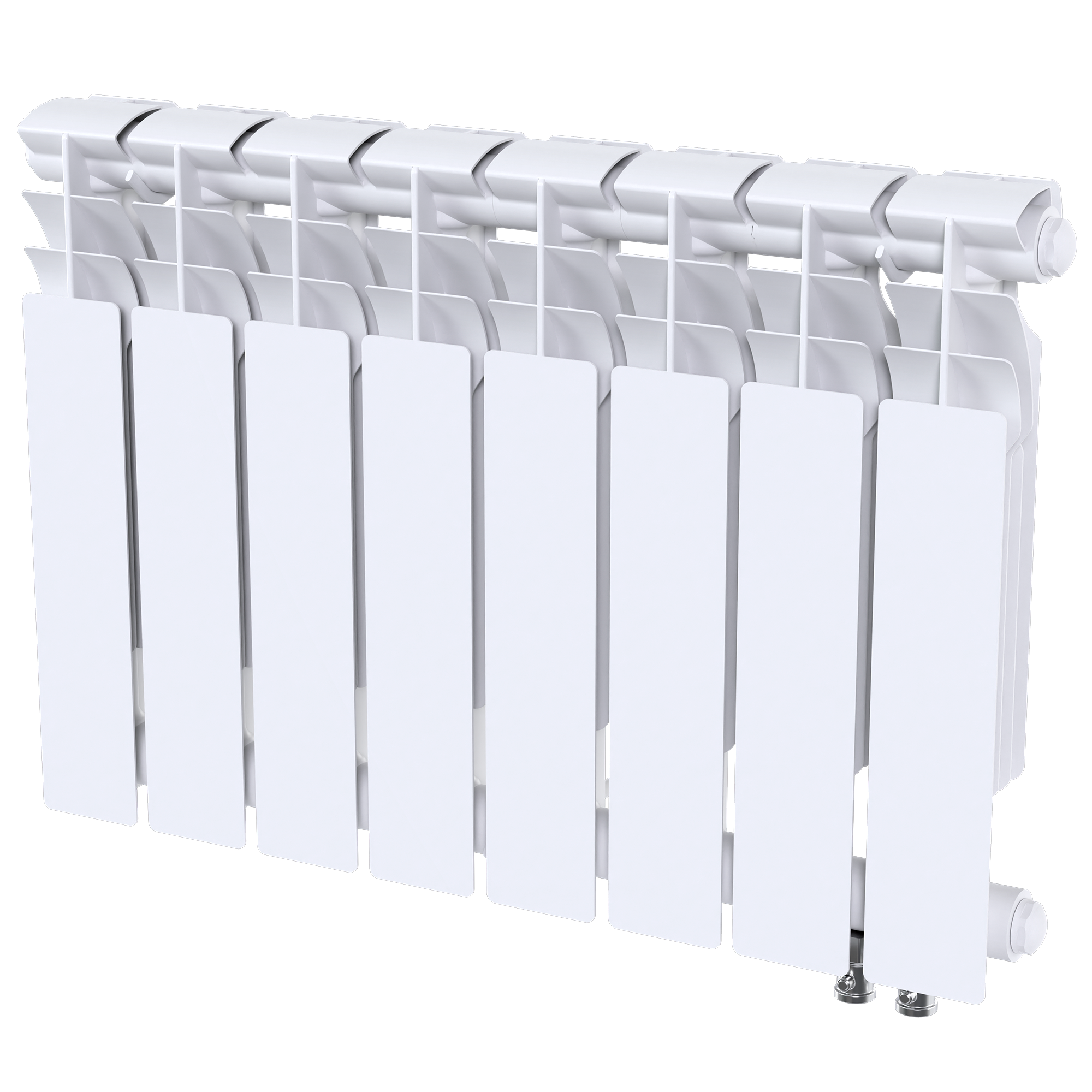 Изображение товара Радиатор секционный Le Heat Bimetal 350/90 8 секций для отопления