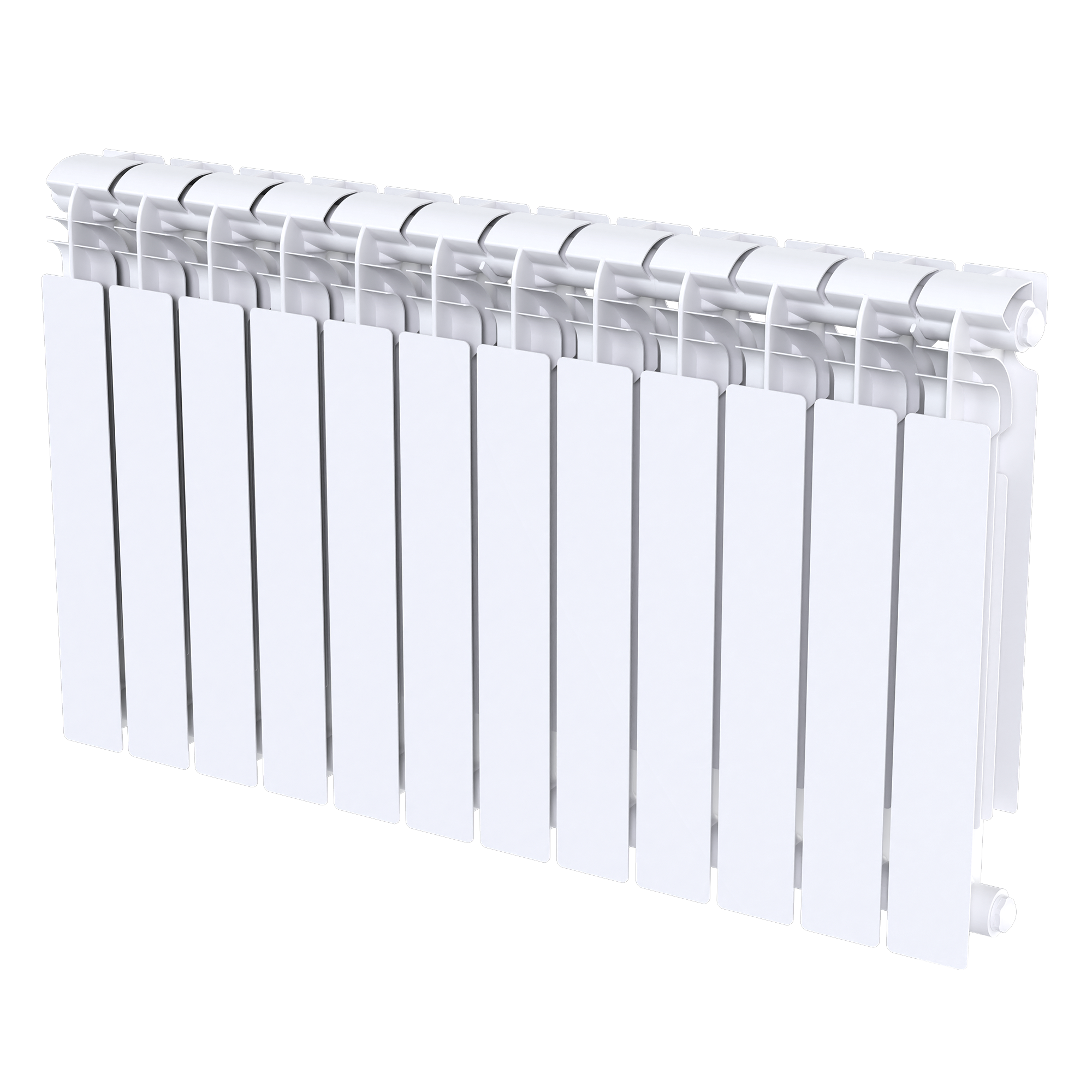 Изображение товара Радиатор Le Heat Bimetal 500/100 на 12 секций с боковым подключением