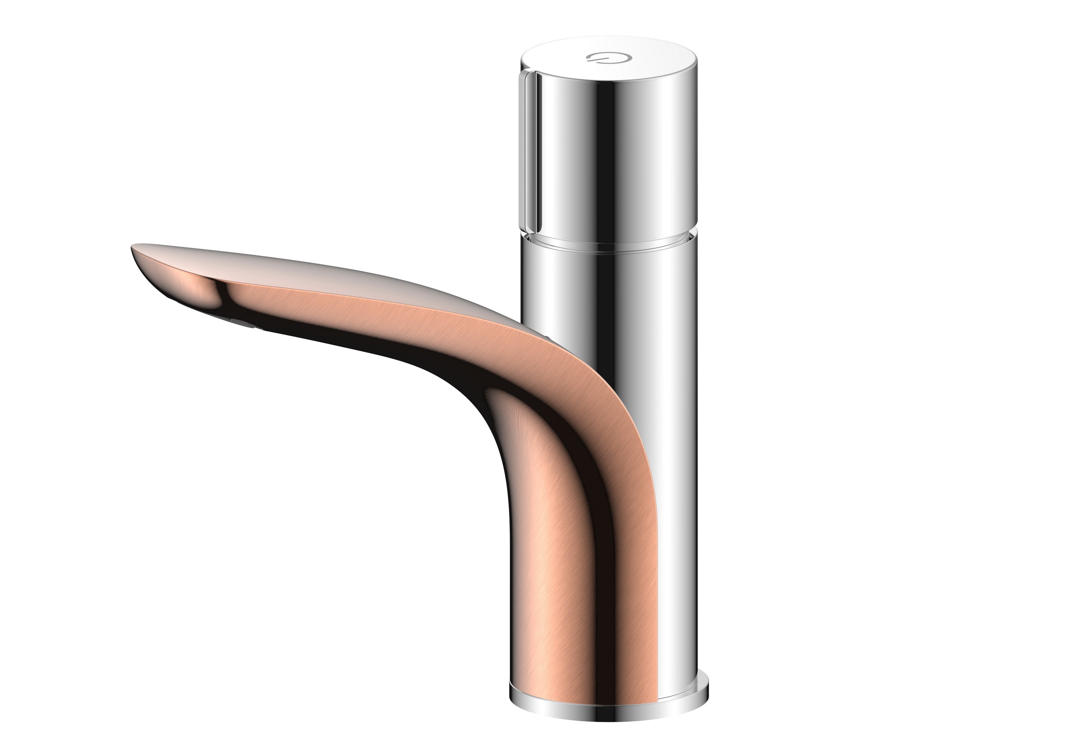 Изображение товара Смеситель для раковины Argotech Gelios gold-R 3504L нажимной механизм цвет хром