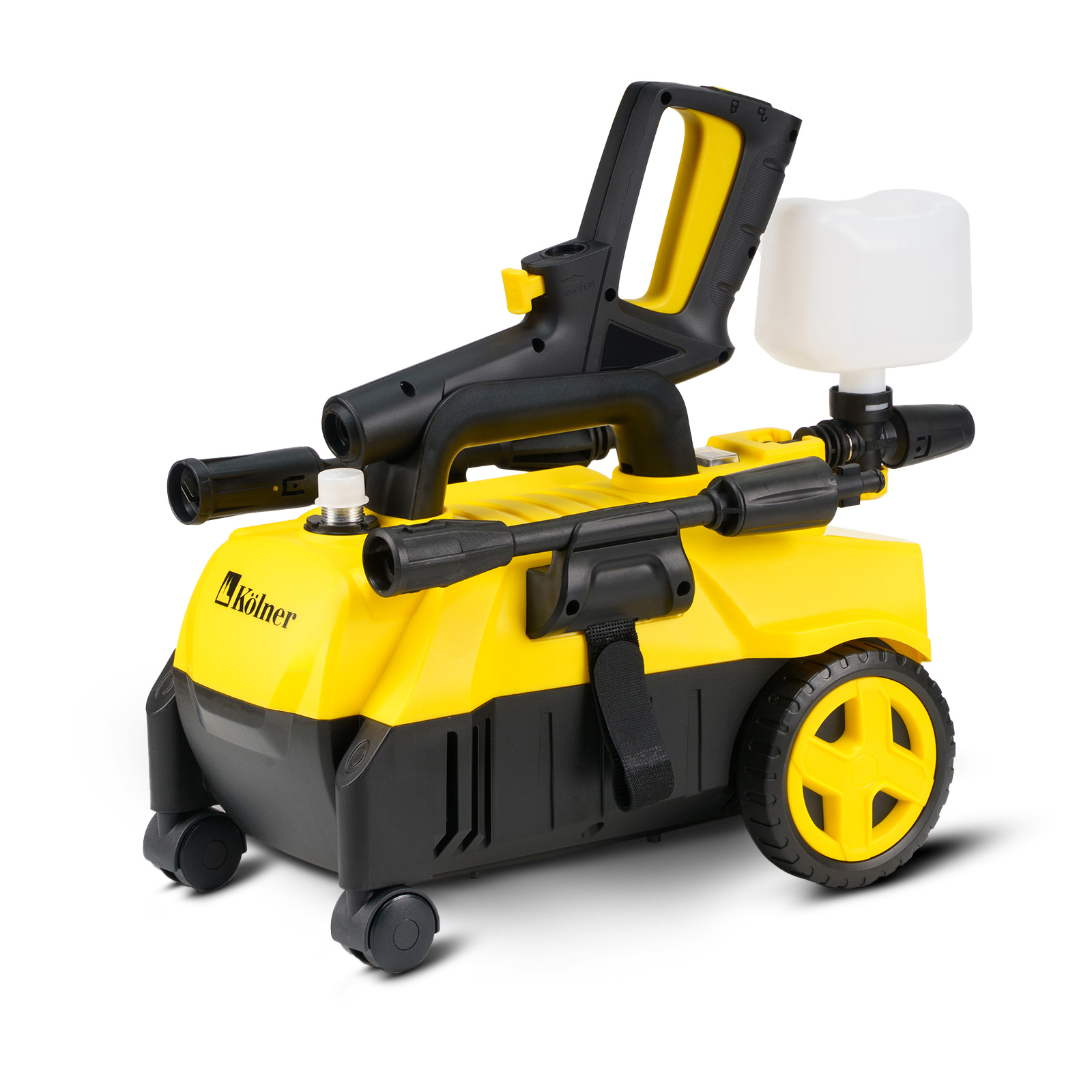 Изображение товара Мойка высокого давления Kolner K140F 130 бар 480 л/ч с пеногенератором