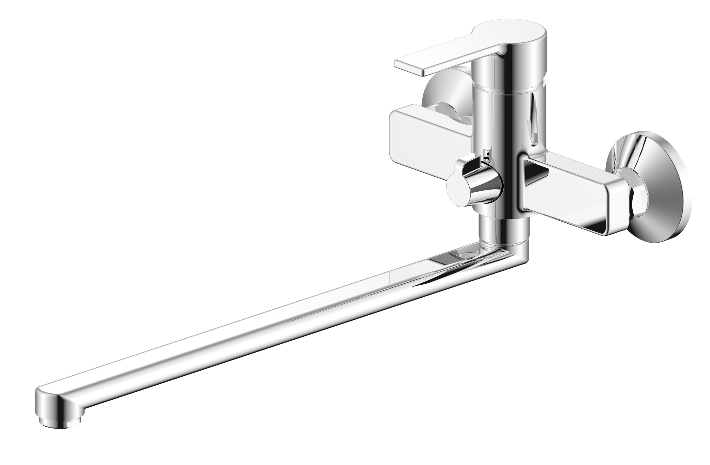 Изображение товара Смеситель для ванны Argotech Titan 35L35/K универсальный однорычажный цвет хром