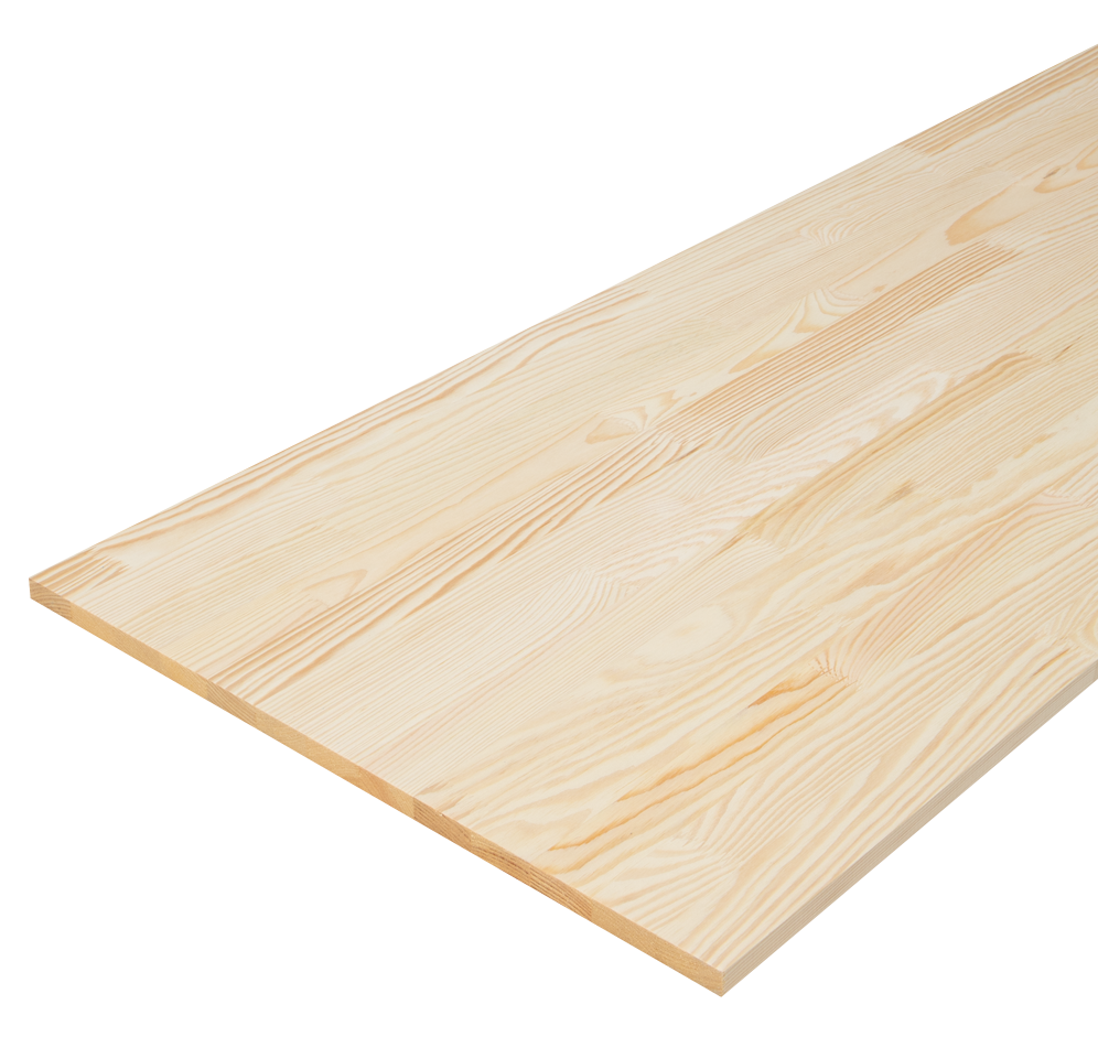 Изображение товара Мебельный щит Дом дерева 50x120x1.8 см сосна сорт Экстра cращенный