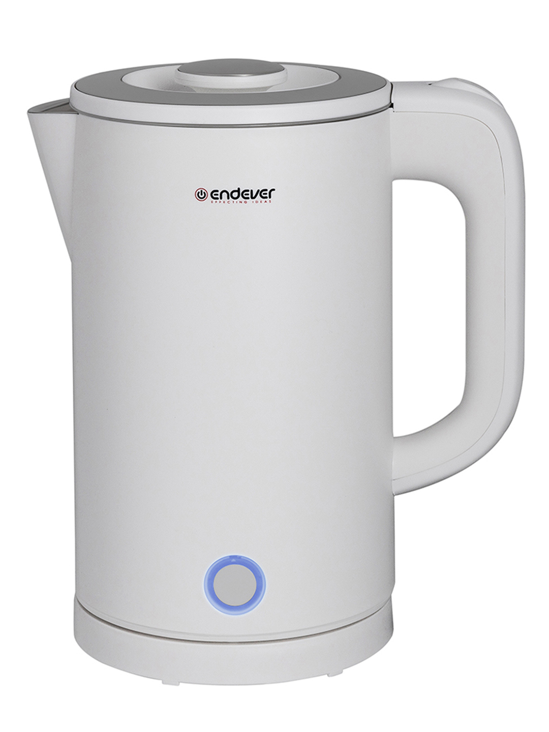 Изображение товара Электрический чайник Endever SkyLine KR-255S 1.7 л пластик белый с двойными стенками