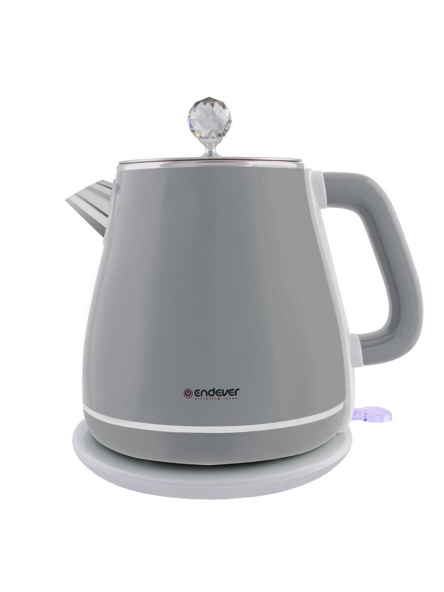 Изображение товара Электрический чайник Endever Skyline KR-254S 1.8 л серый высокая мощность