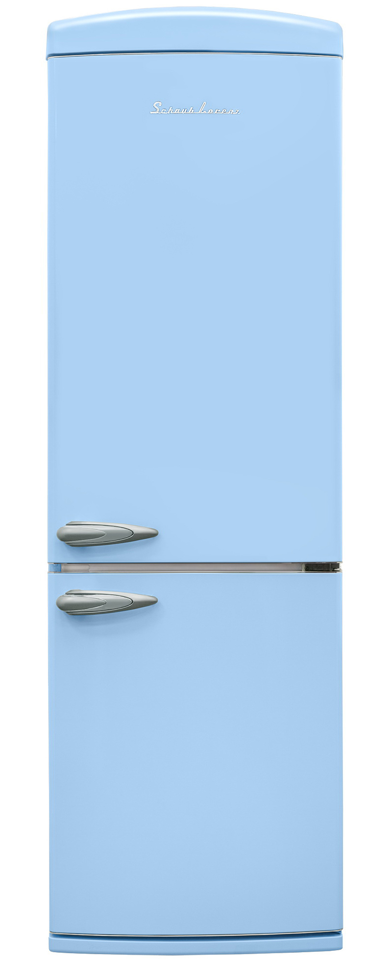 Изображение товара Отдельностоящий голубой холодильник Schaub Lorenz SLU S335U4E 60.5x190.1 см низкий уровень шума